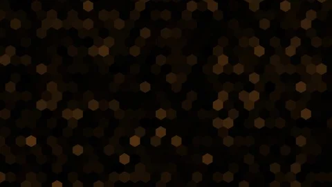 Brown Hexagon Background Видео 123754863