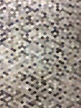 Brown hexagon texture Stock Illustration