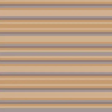 Brown Horizontal Striped seamless pattern design Stock Illustration