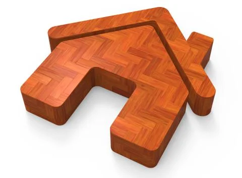 Brown house icon Stock Illustration