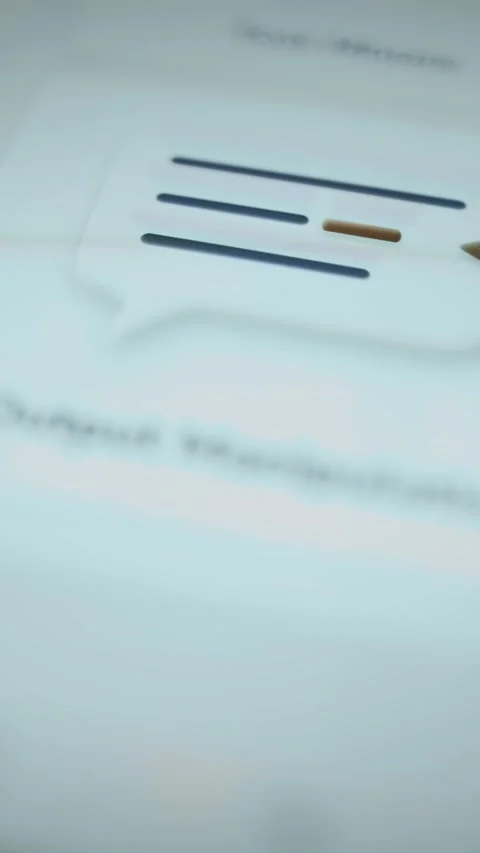 Brown insert changes length inside an output manipulation bubble Stock Footage 347583545