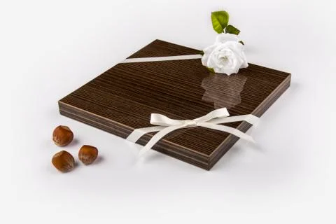 Brown Kitchen Doors Foto stock