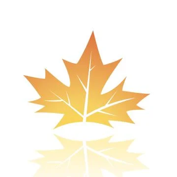 Brown Leaf Stock Illustration