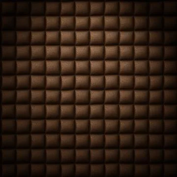 Brown leather background or texture Stock Illustration