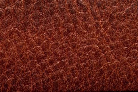 Brown leather background Stock Photos