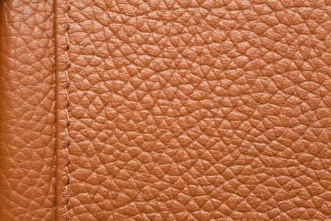Brown leather background Stock Photos