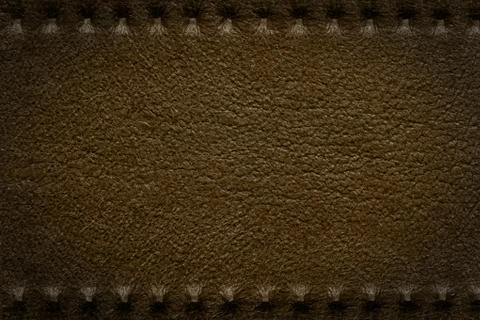 Brown leather background Foto stock