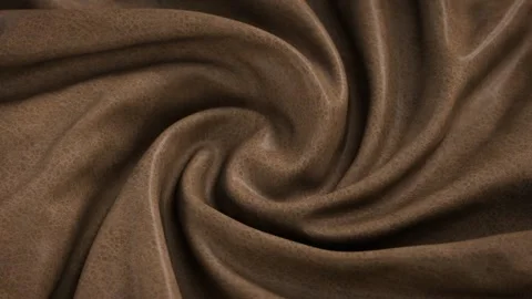 Brown Leather Fabric Macro 3 4K Stockbeeldmateriaal 264587542