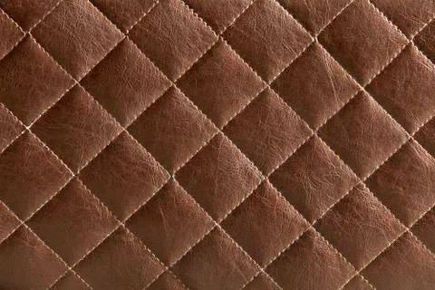 Brown leather pattern Stock Photos