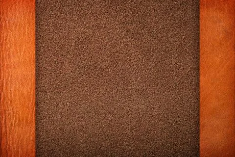 Brown leather Stock Photos
