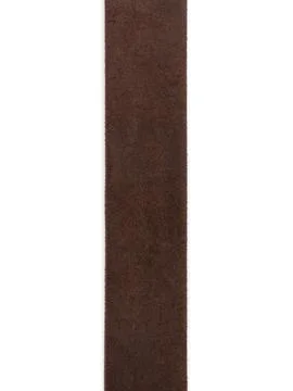 Brown leather strap plain blank close up Stock Photos
