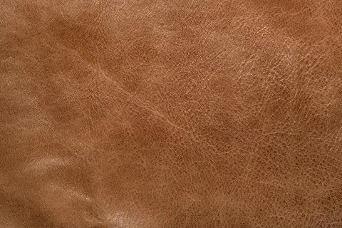 Brown leather texture background, genuine leather Stock Photos