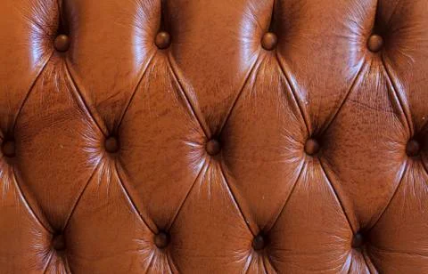 Brown leather texture - background Stock Photos
