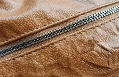 Brown leather texture background Stock Photos