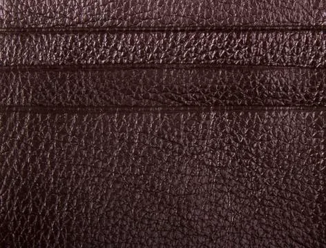 Brown leather texture background Stock Photos