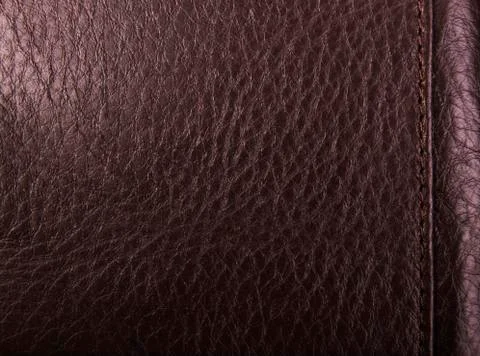 Brown leather texture background Stock Photos