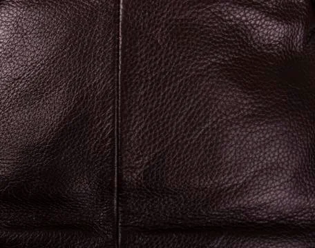 Brown leather texture background Stock Photos
