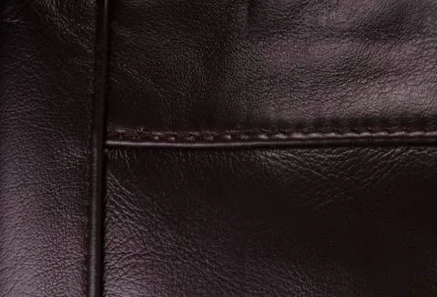 Brown leather texture background Stock Photos