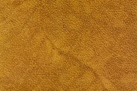 Brown Leather Texture Close Up Surface Detail of Tanned Material Stock Photos