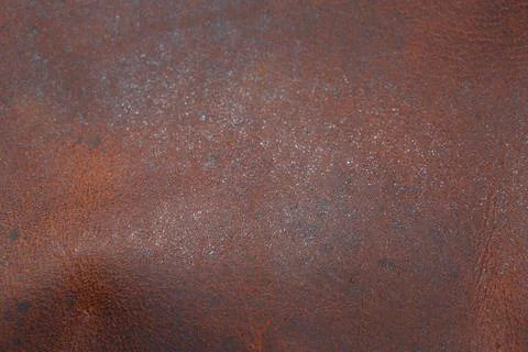 Brown Leather Texture Closeup Background Stock Photos