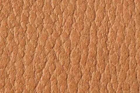 Brown leather texture closeup Stock Photos
