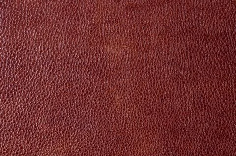 Brown leather texture closeup. Use for background. Stock Photos
