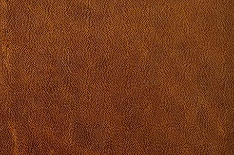 Brown leather texture closeup. Use for background. Stock Photos