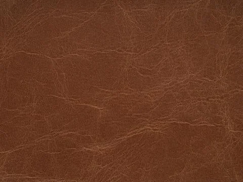 Brown leather texture with design lines. Pattern use as wallpaper or backdrop Stock Photos