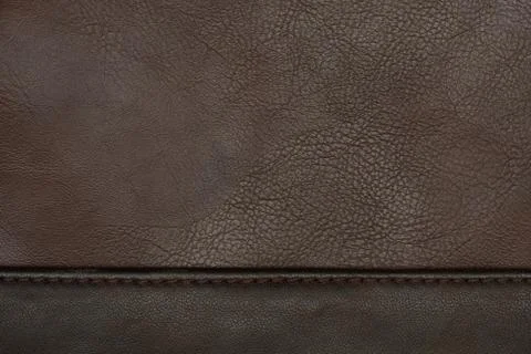 Brown leather texture Stock Photos