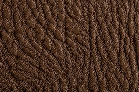 Brown leather texture Stock Photos