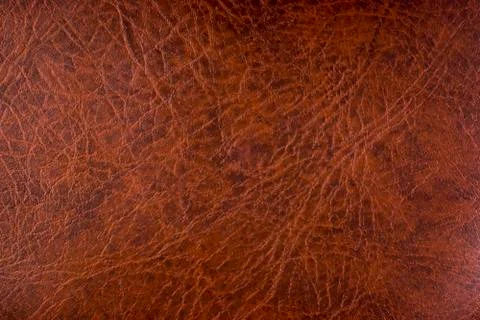 Brown leather textured background Фото