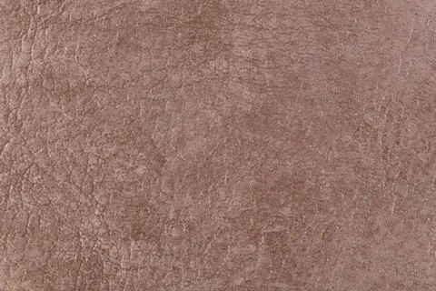 Brown leather textured surface background close up Stock Photos