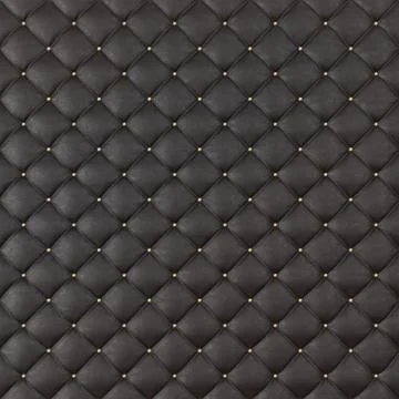 Brown Leather Upholstery Sofa Background. Brown Luxury Decoration Sofa. Elegant Stock Illustration