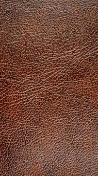 Brown leather with visible details. background or texture Stock Photos