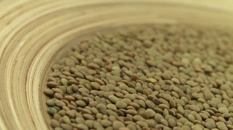 Brown lentils 1 Vídeos de archivo 31154430