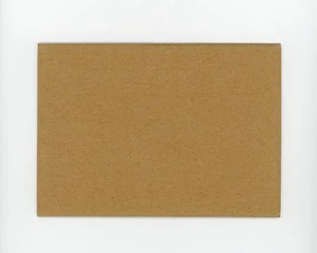 Brown letter envelope Stock Photos