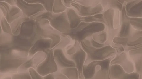 Brown liquid background with smooth flowing texture and glossy reflections,.. Stock Illustration