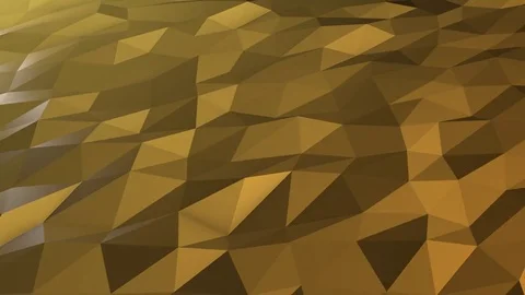 Brown low poly background loop Stock Footage 81388758