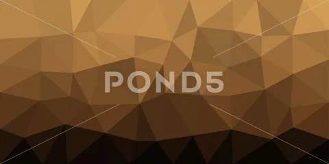 Brown Low Poly Vector Background ~ Clip Art #90791019