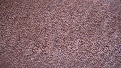 Brown Macro Texture Fabric Slider Shot Stock Footage 234437393
