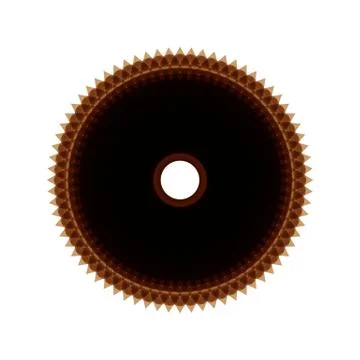 BROWN MANDALA GEOMETRIC (8) Stock Illustration
