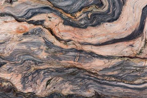 Brown marble stone seamless background pattern or texture. Stock Photos