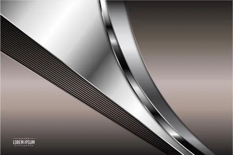 Brown metallic background. Stock Illustration