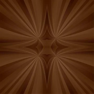 Brown mirror ray background Illustrazione stock