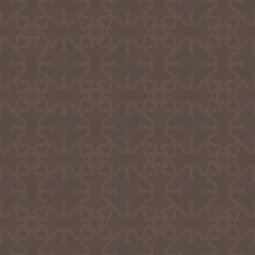 Brown monochome native boho fabric pattern Stock Illustration