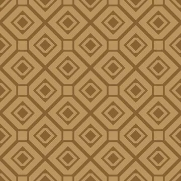 Brown monochrome geometric pattern  Stock Illustration