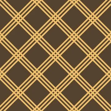 Brown monochrome linen slanting pattern     Stock Illustration