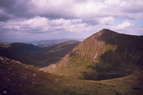 Brown mountains Stock Photos