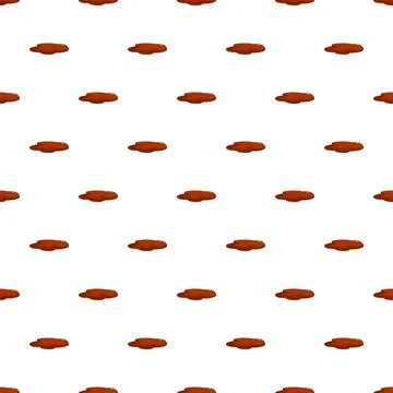 Brown mud puddle splatter seamless pattern background Stockillustratie