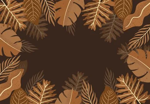 Brown Nature Background Stock Illustration